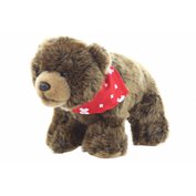 Plyšová hračka - Medvěd se šátkem 25 cm