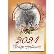 Nástěnný kalendář Krásy myslivosti 2024
