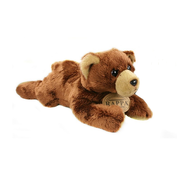 Plyšová hračka - Medvěd ležící 18 cm