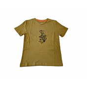 C.I.T Dětské tričko potisk zvěř - světlá khaki - 6 let