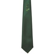 Myslivecká kravata - hlava srnce/terčík s větvičkou