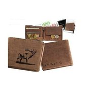 Kožená peněženka 40 z broušené kůže - motiv jelen 14