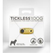 TICKLESS MINI DOG ultrazvukový odpuzovač klíšťat - zlatý