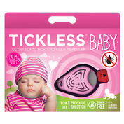 TICKLESS BABY ultrazvukový odpuzovač klíšťat - růžový
